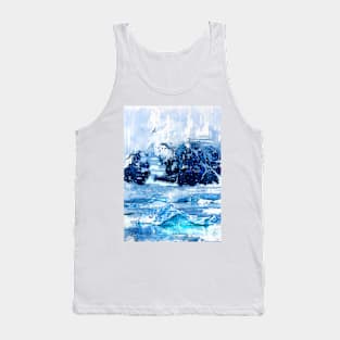 Icy Cold Antarctic Mountain & Iceberg. For Mountain Lovers. Tank Top